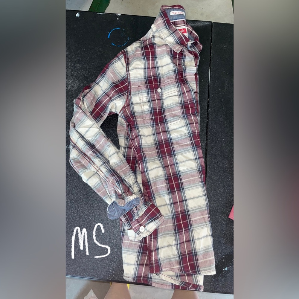 Mens wrangler button up